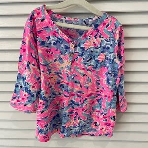 Toddler girls Lilly Pulitzer cotton shirt